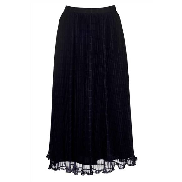 NEW CROSBY BY MOLLIE BURCH daisy skirt in black tulle check - Picture 2 of 3